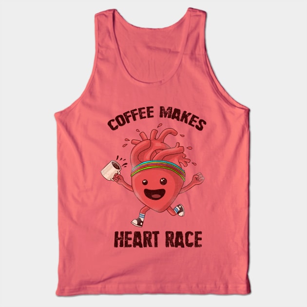 Heart Race Tank Top by kookylove